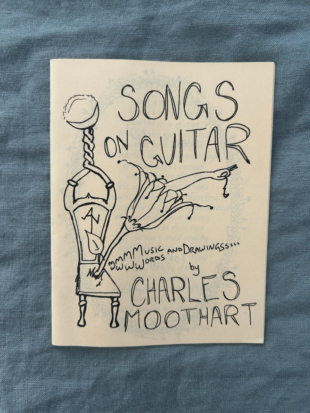 Charles Moothart - lyrics and drawings booklet