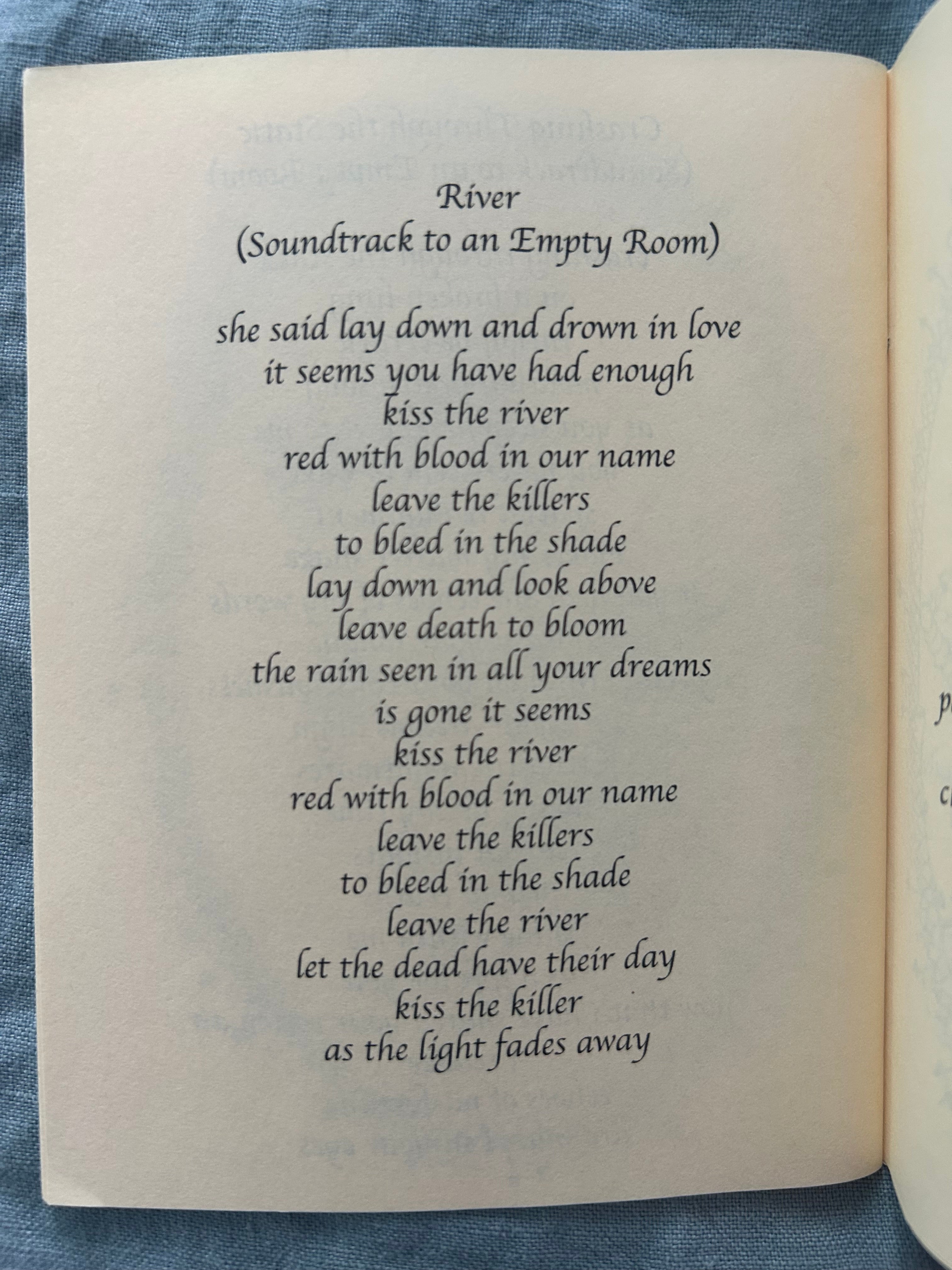 Charles Moothart - lyrics and drawings booklet